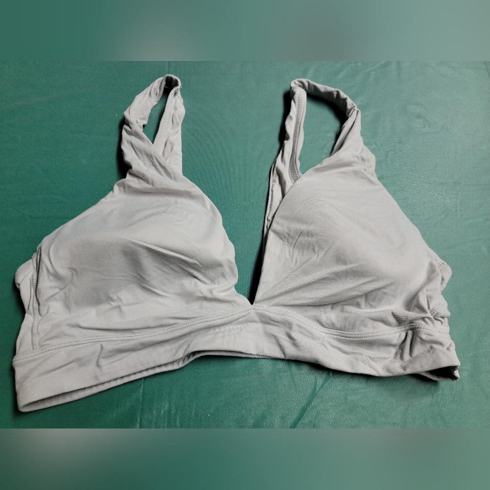 Van Winkle XL Women's Sports Bra Blue Grey